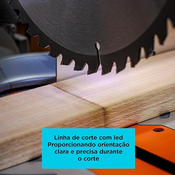 Serra de Esquadria 10" 254 mm 1800 W 3