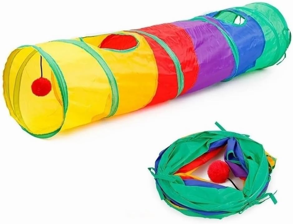 Túnel Reto Interativo para Gatos 1