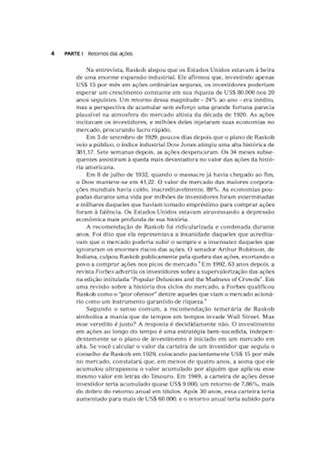 Investindo em Ações no Longo Prazo 4