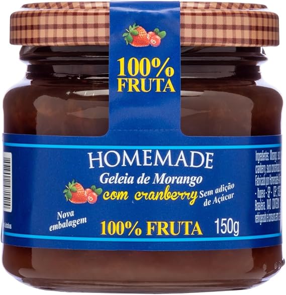 Geleia de Morango com Cranberry 1