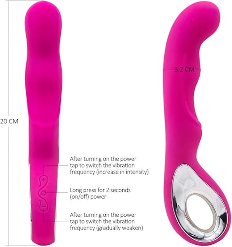 Vibrador Feminino Vibrador Dupla Penetração para Casais 5