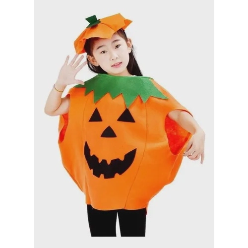 Fantasia Infantil de Halloween Abóbora 2