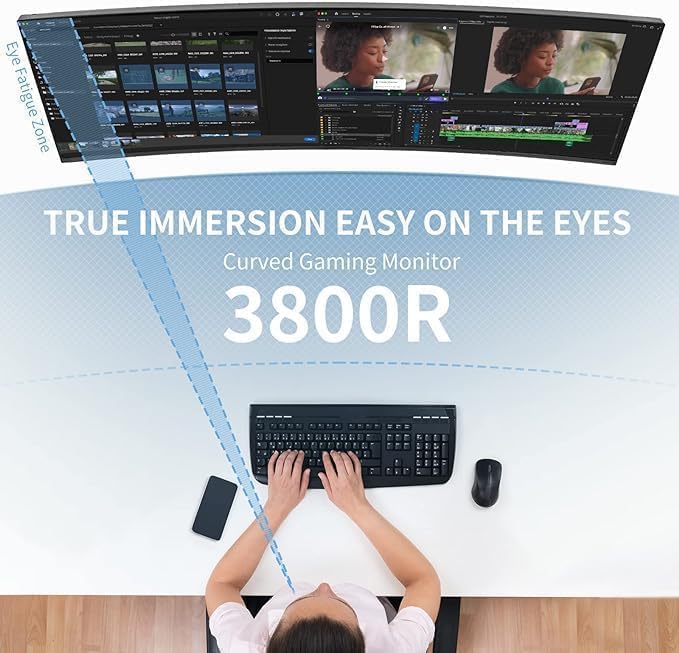 Monitor de Jogos Ultrawide de 49 Polegadas Yogaes 2