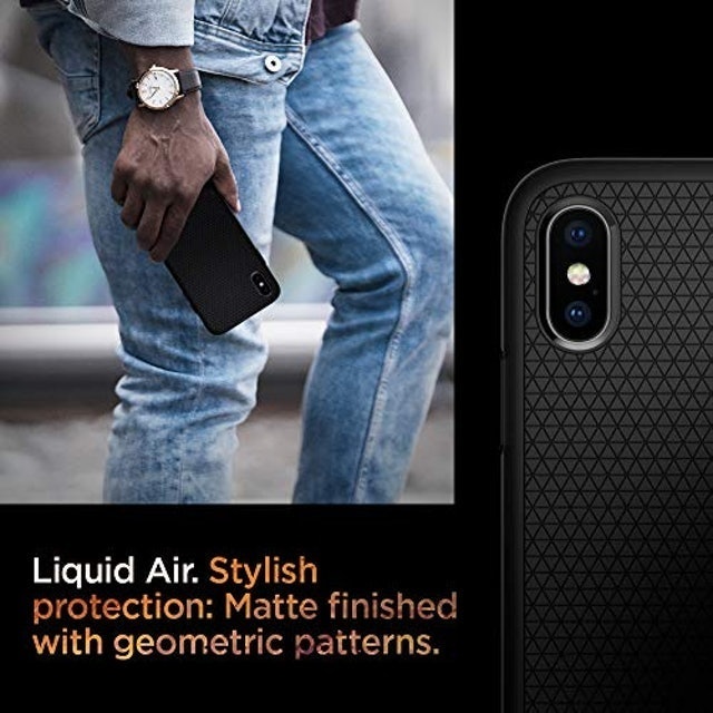Capa para iPhone XS Max Liquid Air Black 5