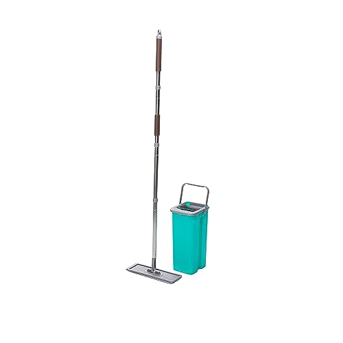 Mop Lava e Seca de Microfibra com Cabo e Balde 7 L 1