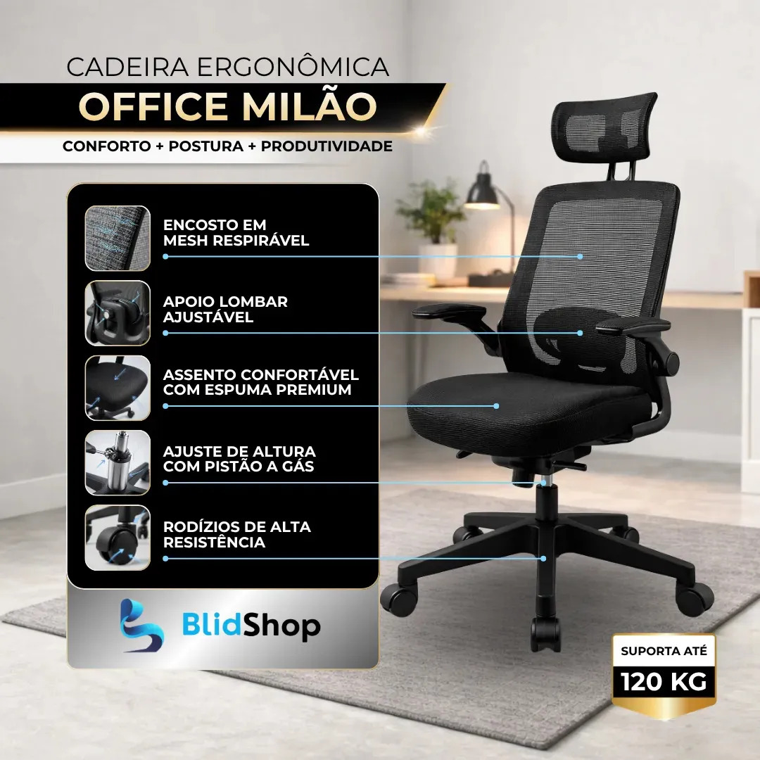 Cadeira de Escritório Milão 2