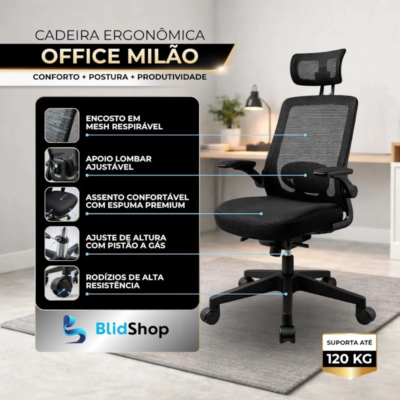 Cadeira de Escritório Milão 2