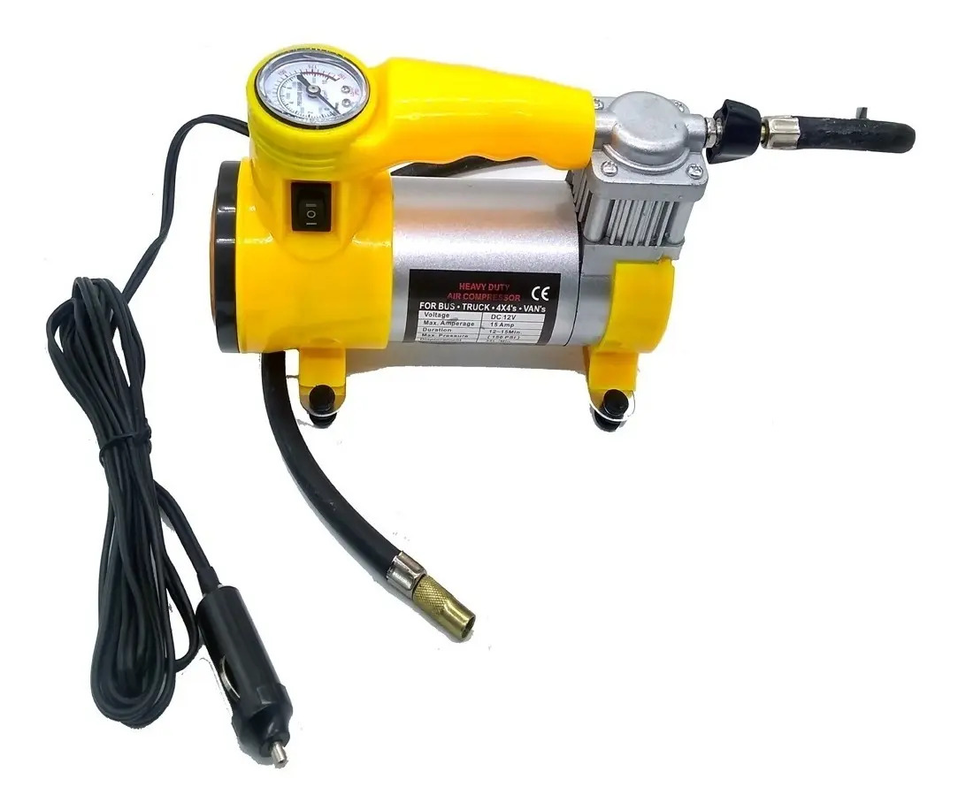 Compressor de Ar Portátil 12V Veicular Idea 4