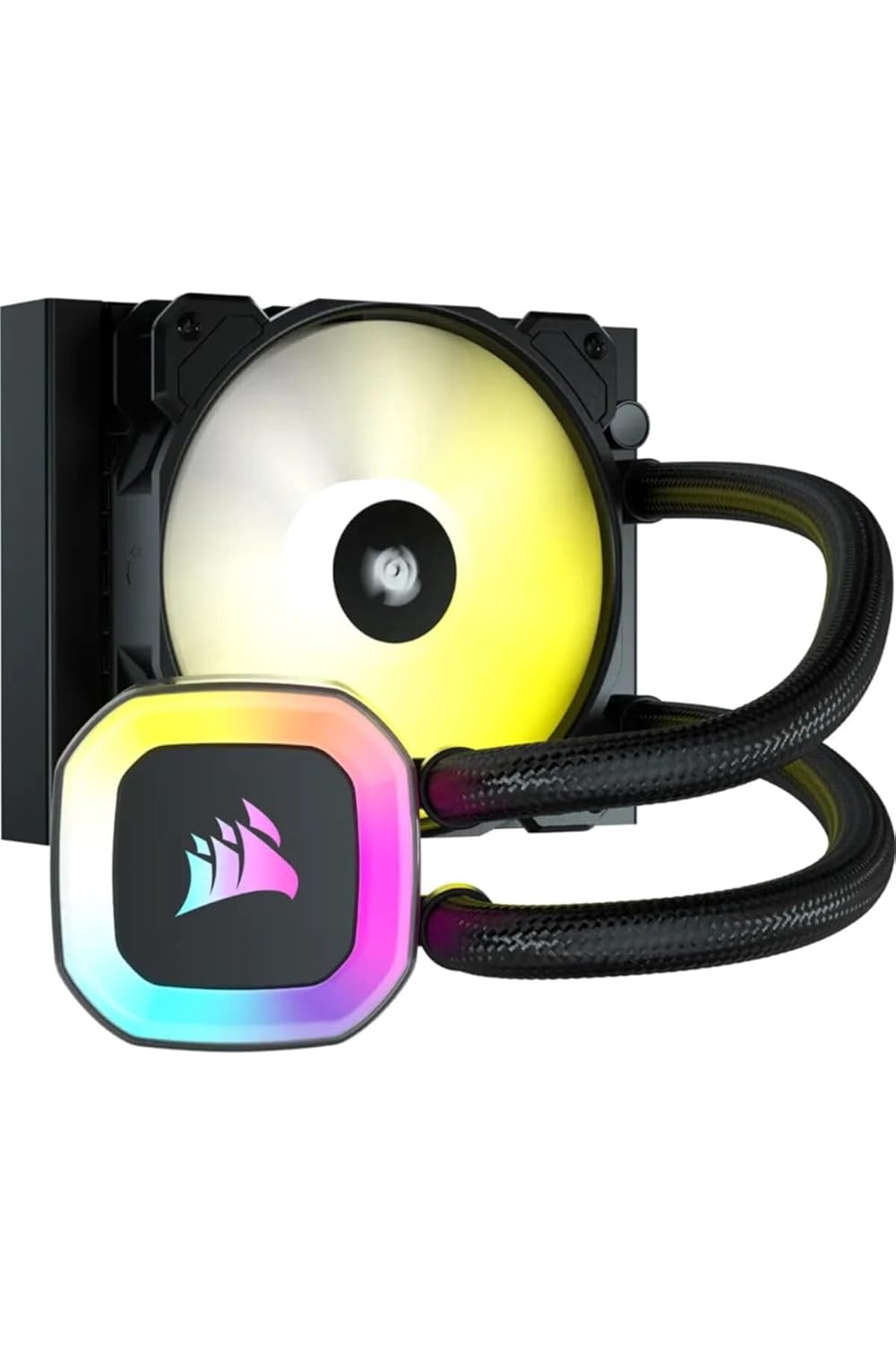 H55 RGB 120mm Liquid CPU Cooler 1