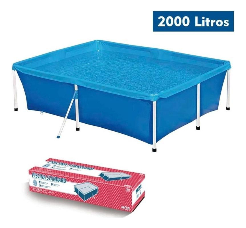 Piscina 2000 L Mor 3