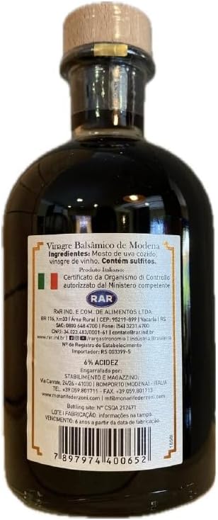 Aceto Balsâmico di Modena Harmonização 2