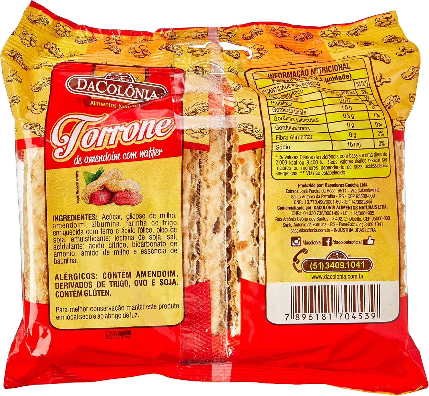 Torrone de Amendoim com Wafer 2