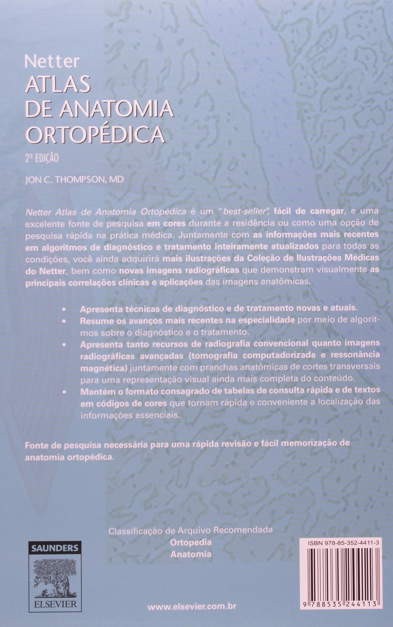 Netter Atlas de Anatomia Ortopédica 2