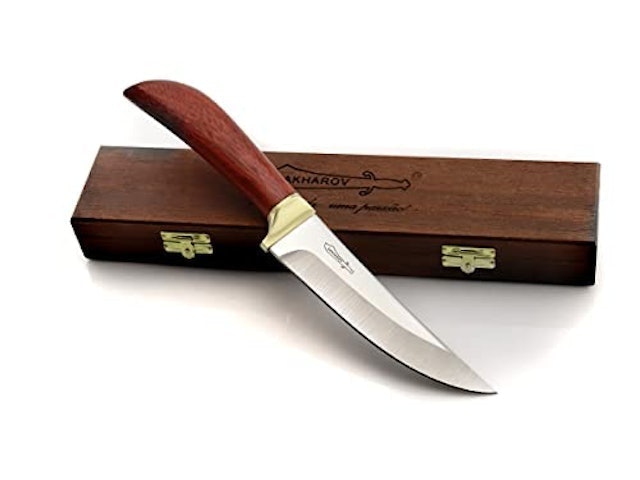 Faca para Churrasco 5" Zakharov Picanheira Petit no Estojo de Madeira 2