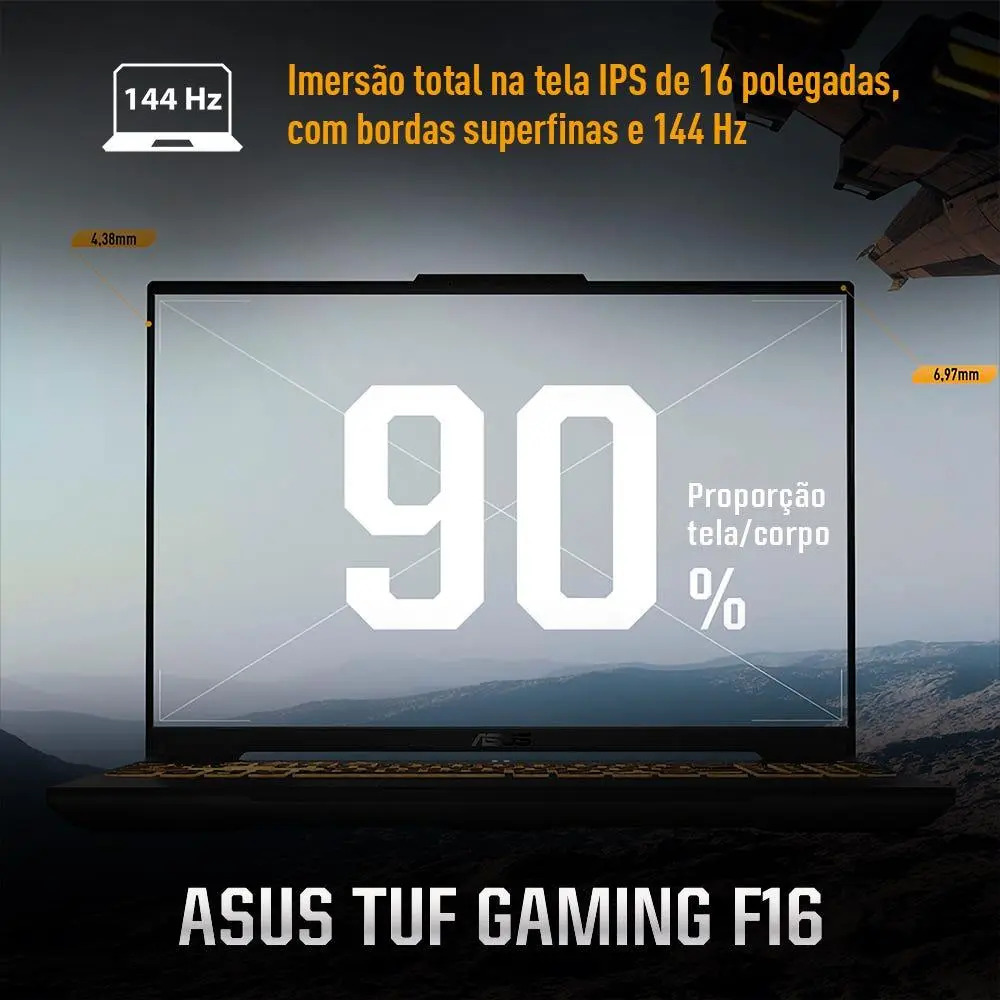 Notebook ASUS TUF Gaming F16 8 GB 512 GB SSD 2