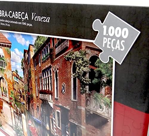 Quebra-Cabeça 1000 Peças Veneza 4