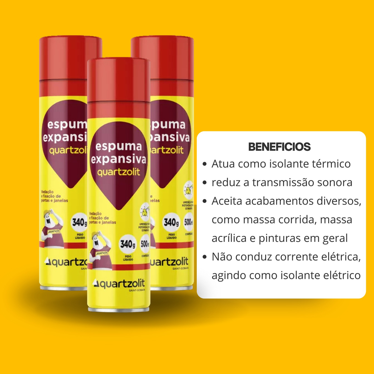 Espuma Expansiva Quartzolit 4