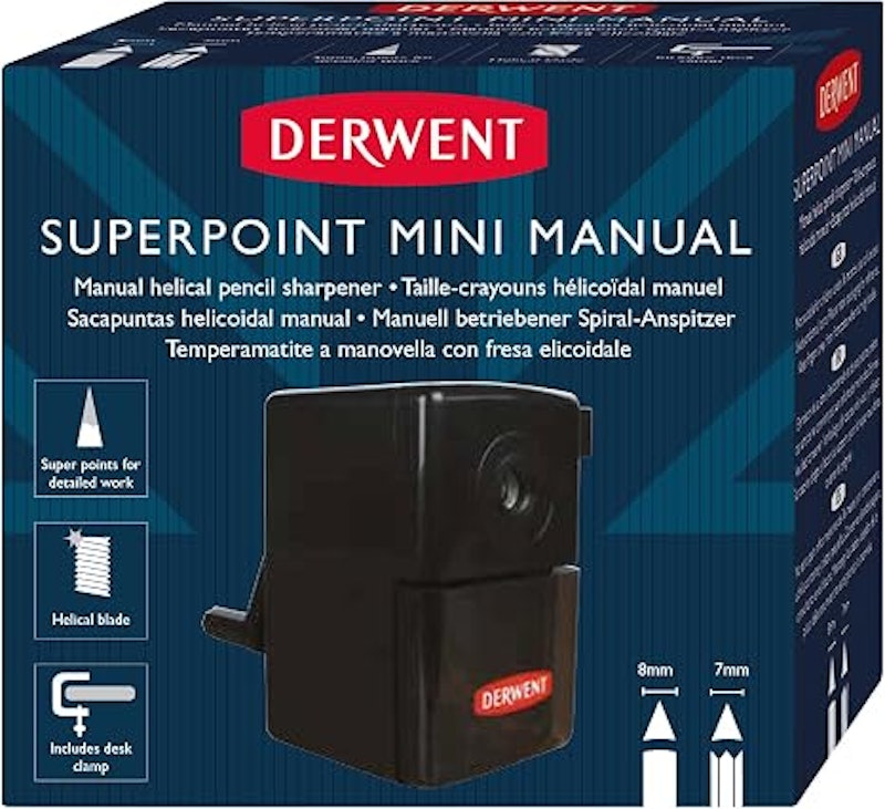 Apontador de Lápis Manivela Derwent 2
