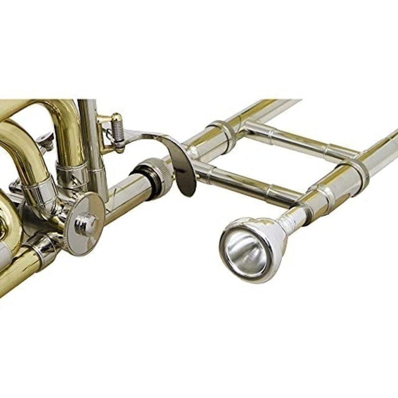 Trombone de Vara Laqueado Dourado com Case 3