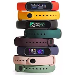 Kit Pulseira Mi Band 6 com 8 Unidades