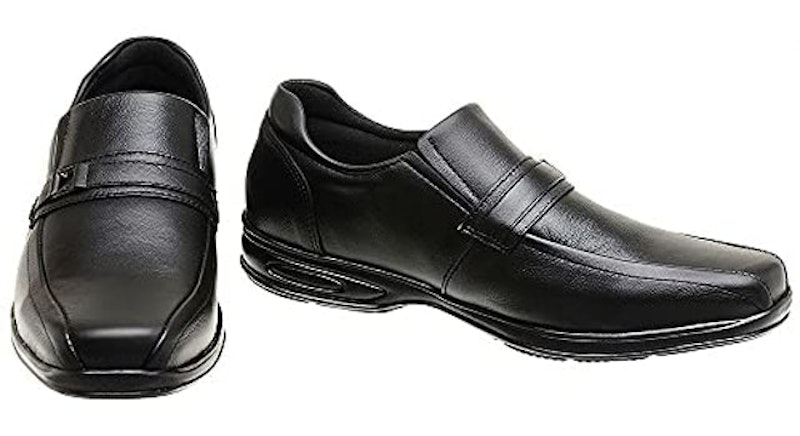 Sapato Comfort Social Masculino Couro Ortopédico Franboots 3
