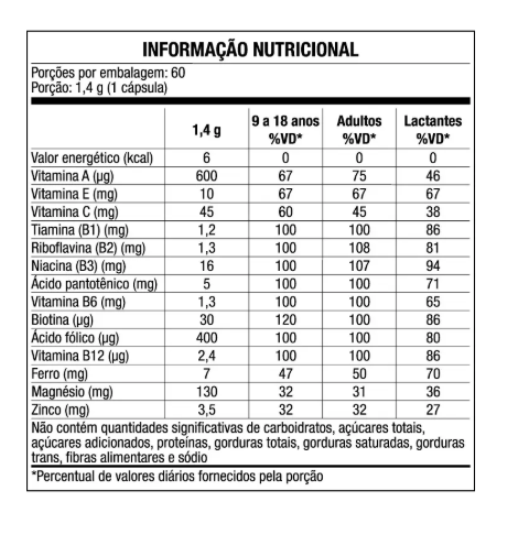 Reinforce Cabelos & Unhas 2