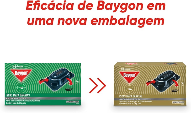 Baygon® Mata Barata Iscas 3