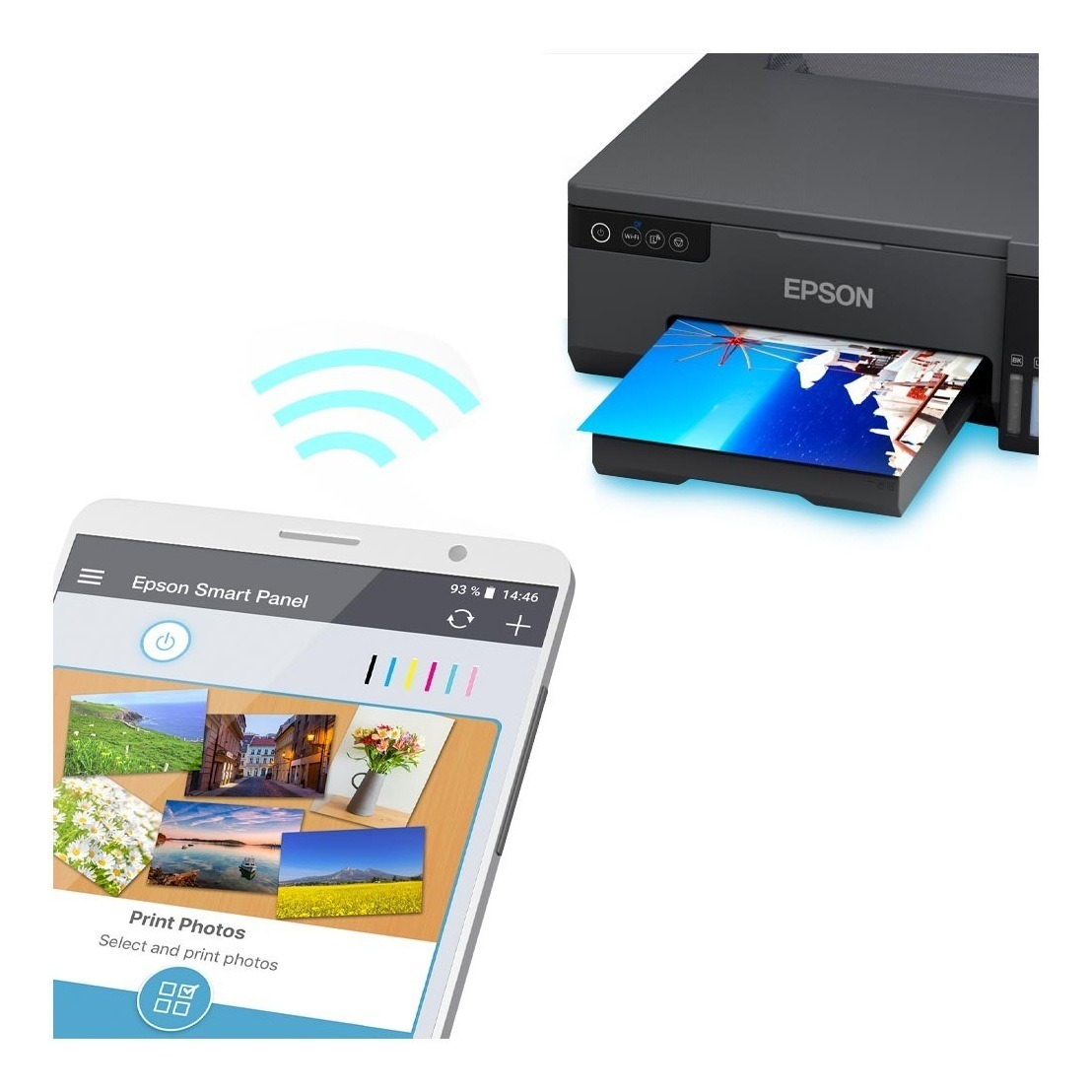Impressora Fotográfica Wi-Fi EcoTank L8050 3