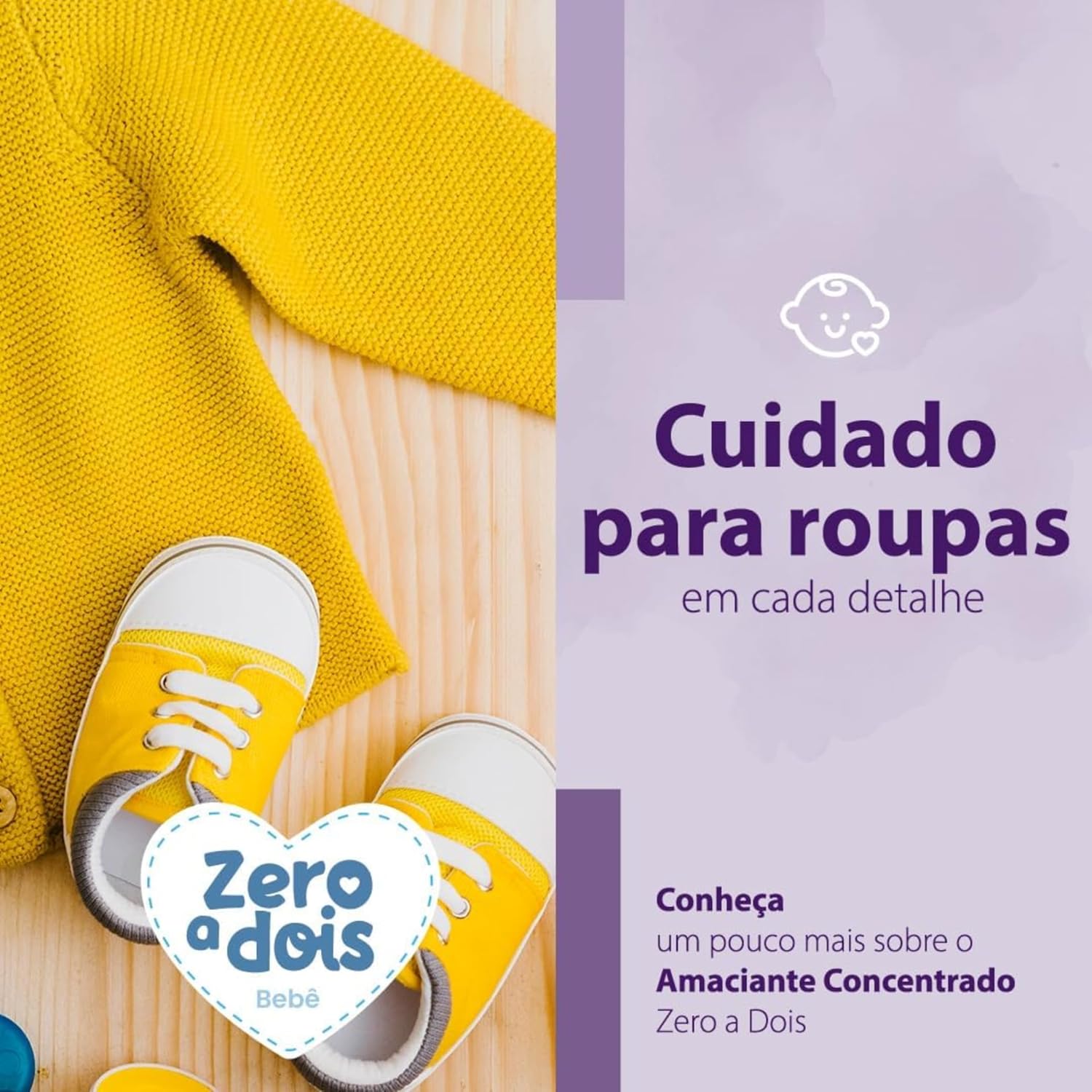 Amaciante Concentrado Baby Delicado 2