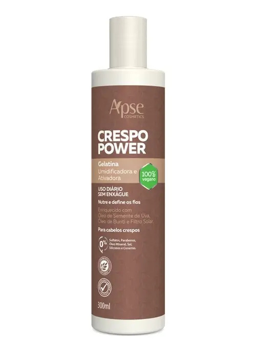 Gelatina Ativadora e Umidificadora Crespo Power 1