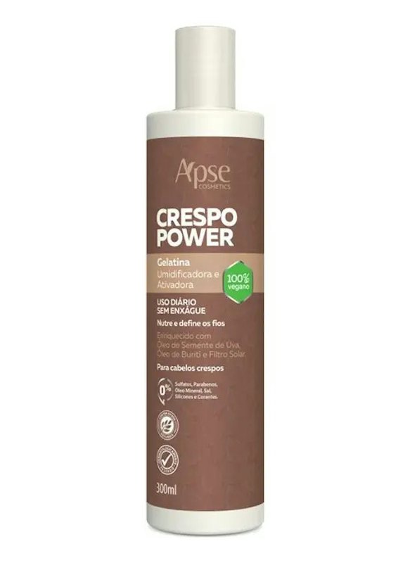 Gelatina Ativadora e Umidificadora Crespo Power 1
