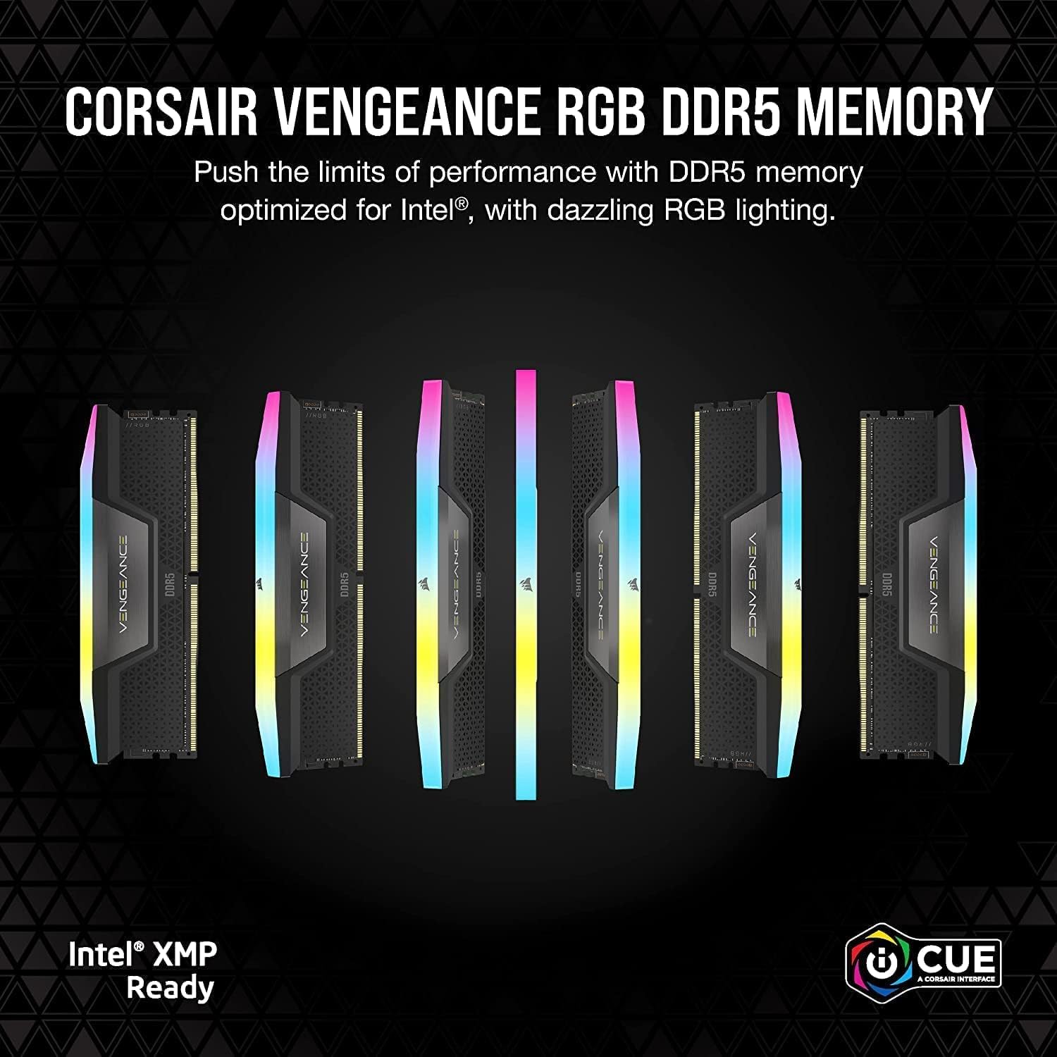Vengeance RGB 32 GB (2x 16 GB) DDR5 DRAM 6000 MT/s CL36 2