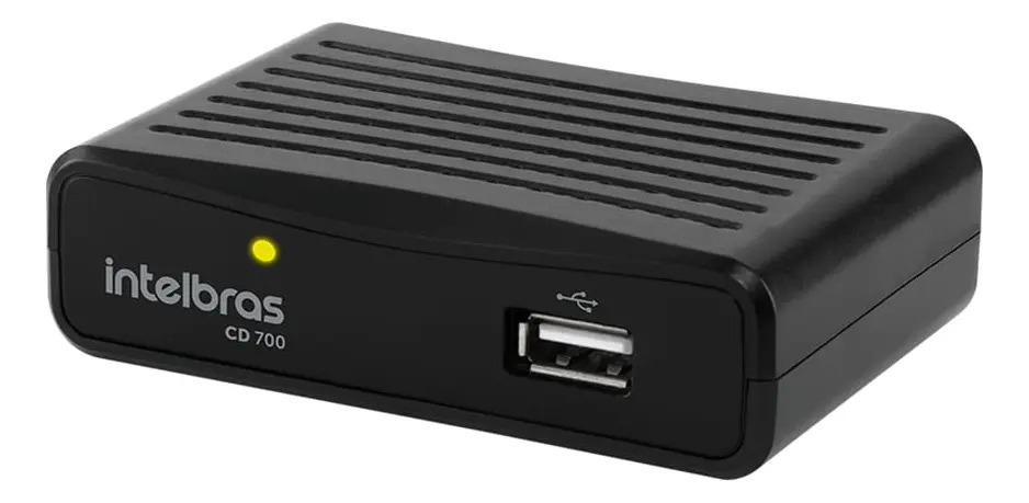 Conversor Digital de TV Intelbras com Gravador CD 700 3