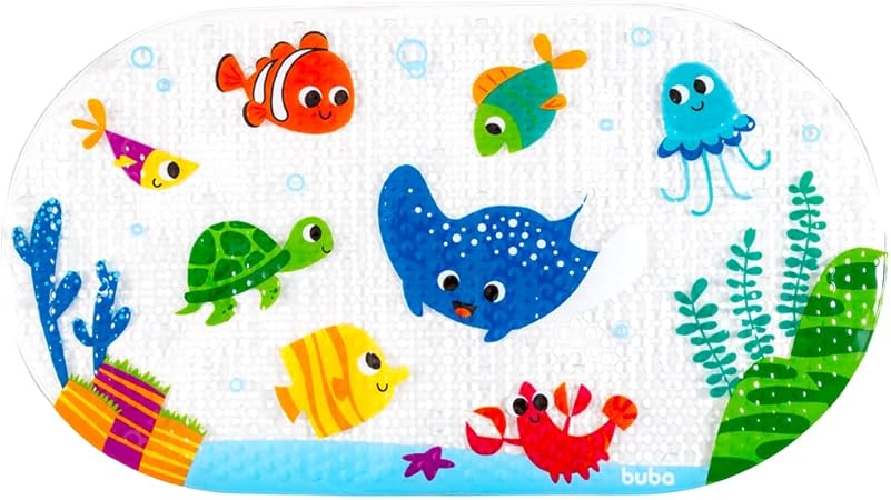 Tapete para Banho Fundo do Mar 4