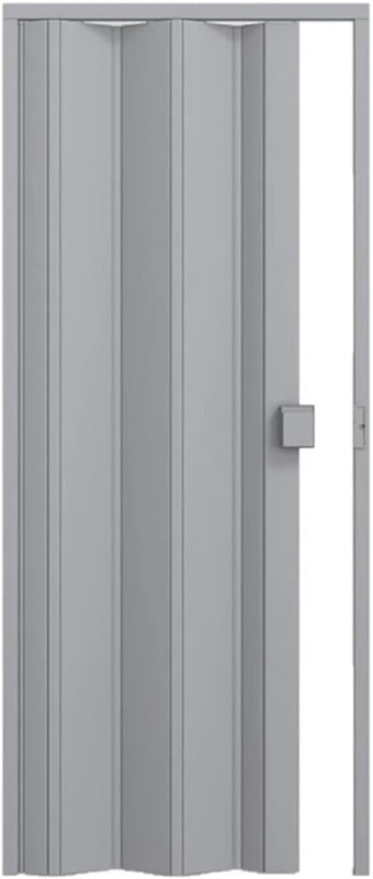 Porta Sanfonada 600 mm Cinza 1