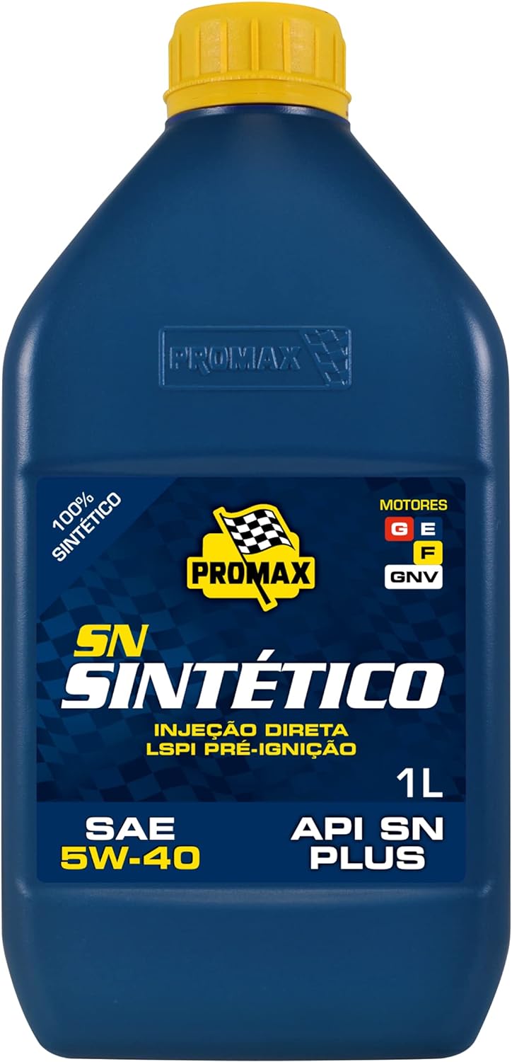 Óleo Pro Max Bardahl 5W40 SN Sintético 1