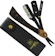 DILCINTIA BEAUTY Navalha Profissional Cabo Madeira Nobre Talhada Aço Inox + Case 1