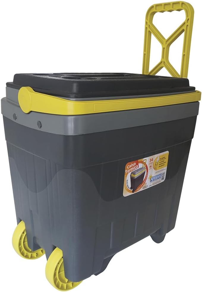 Caixa Térmica 34 L c/ Rodas 3