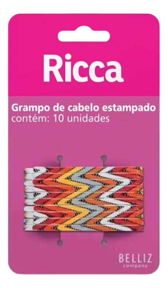 Grampo de Cabelo Ricca Style Étnico 1