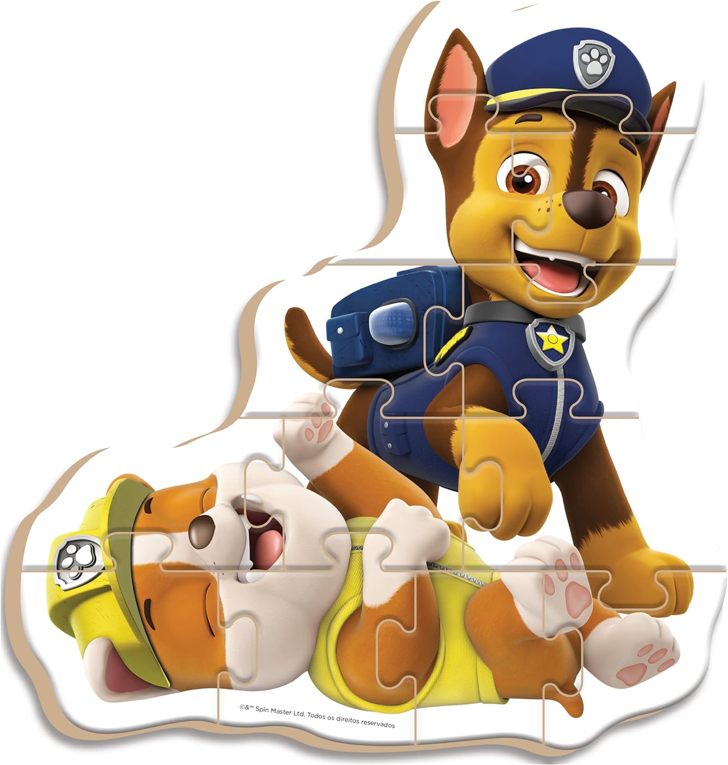 Quebra-Cabeça Progressivo Patrulha Canina 3