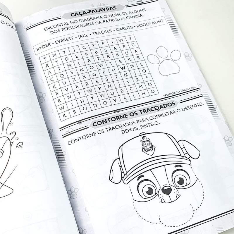 Patrulha Canina - 365 Atividades e Desenhos para Colorir 5