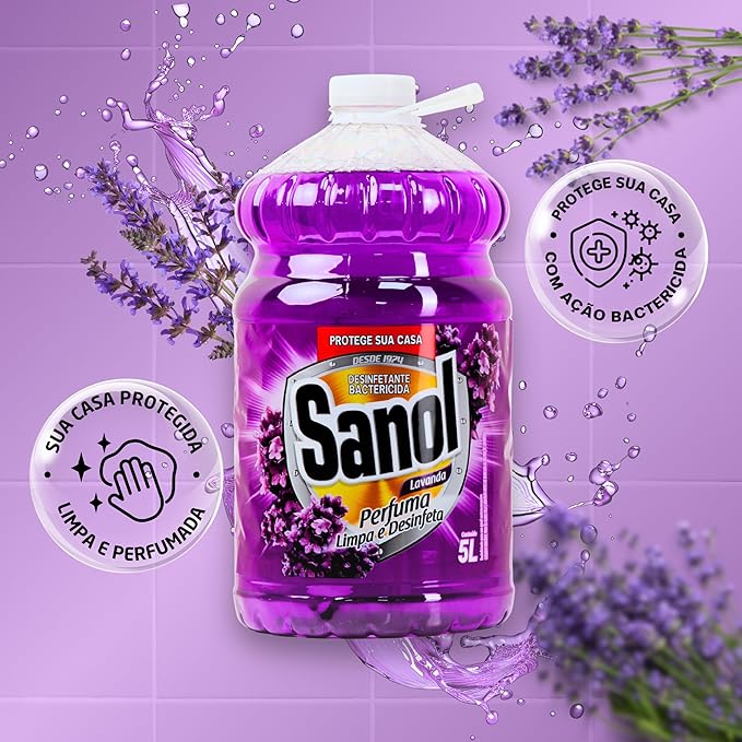 Desinfetante Sanol Lavanda 3