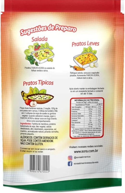 Farofa Crocante Proteica Picante 2