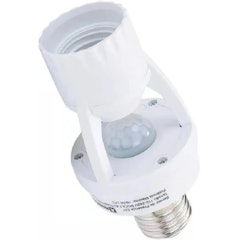 Sensor de Presença com Fotocélula para Lâmpada Soquete