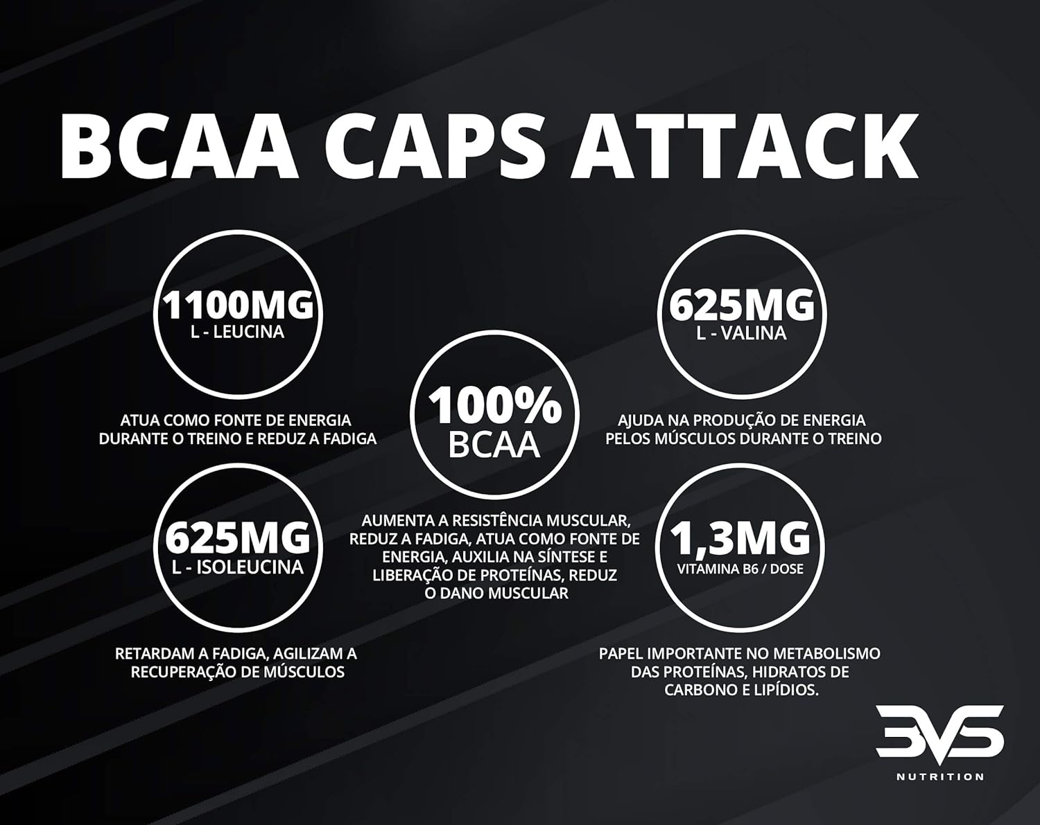 BCAA Caps Attack 3VS 3
