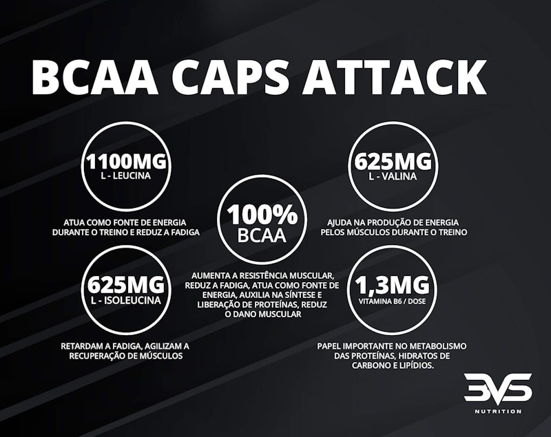 BCAA Caps Attack 3VS 3