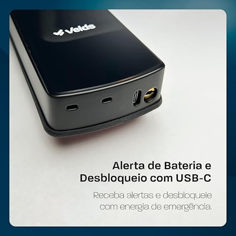 Fechadura Digital Inteligente de Embutir Velds 5