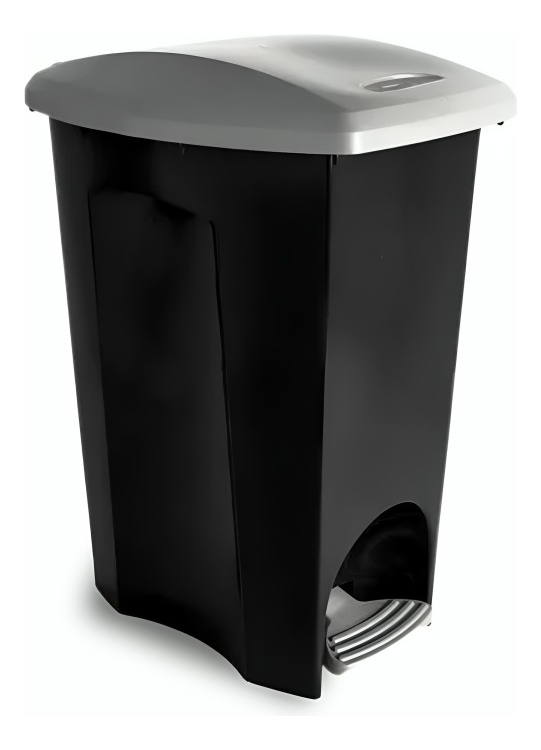 Lixeira com Pedal Ecoblack 3 em 1 30 L 1