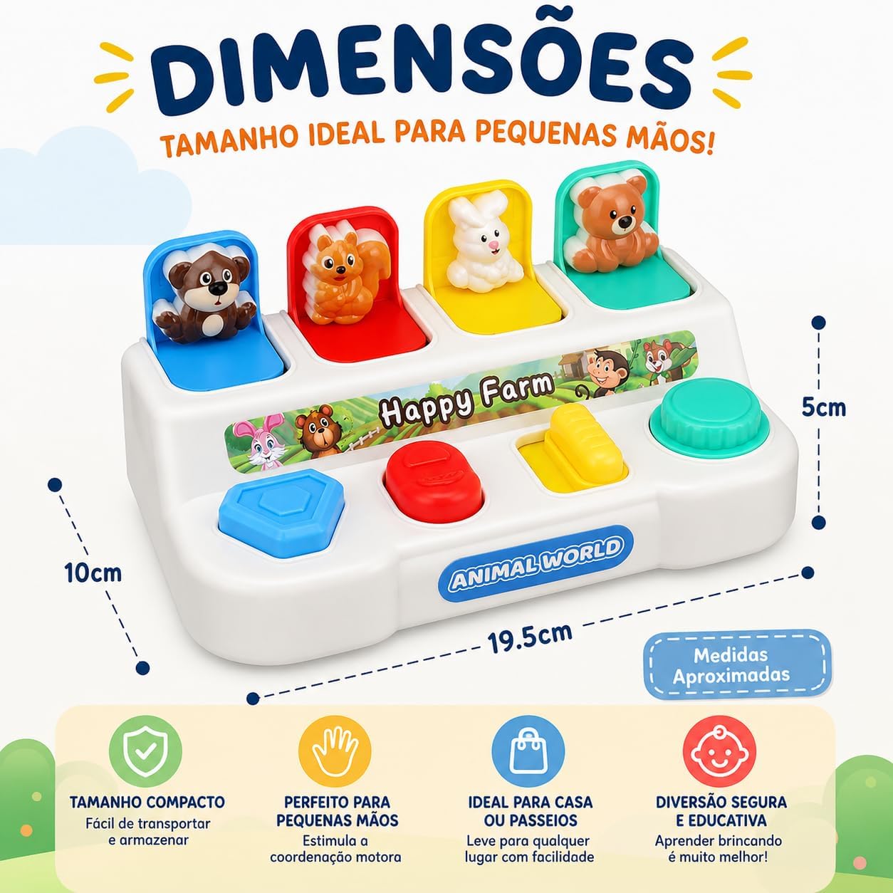 Brinquedo Educativo 1 Ano Bebê 2