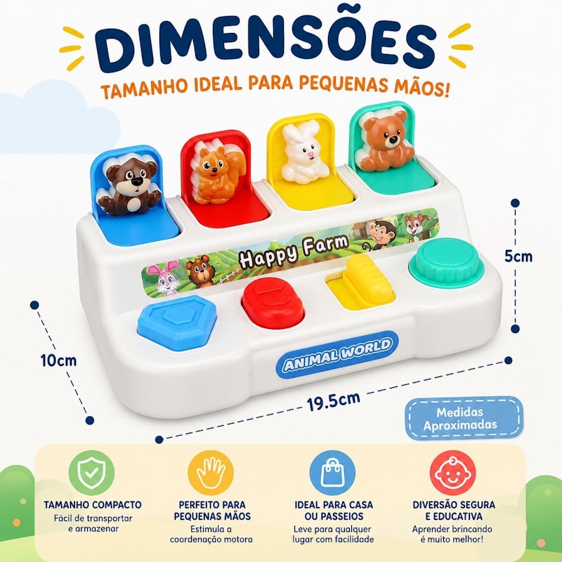 Brinquedo Educativo 1 Ano Bebê 2